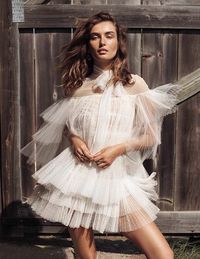 Photo Andreea Diaconu by Benny Horne for Vogue Spain October 2015
