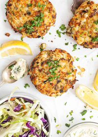 Fish Cakes with Tarragon Mayo Recipe