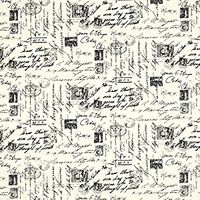 Sewing or Quilting Fabric by Timeless Treasures Letters from Paris Script Cream Fabric By The Yard