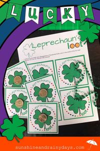 Brighten someone's St. Patrick's Day with a Leprechaun's Loot card! Place a gold dollar coin in the center of the four-leaf clover for a FUN St. Patrick's Day surprise! Leprechaun Loot Printable | St. Patrick's Day Printables | St. Patrick's Day Fun For Adults | #leprechaun #stpatricksday #printables #SARD