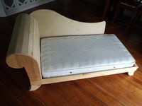 DIY Toddler Bed / Fainting Couch {Part 2}