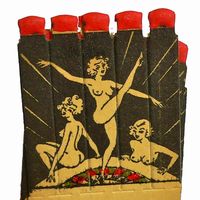 Vintage 1930's Nude Matches