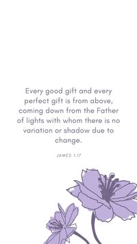 bible verse wallpaper; james 1:17
