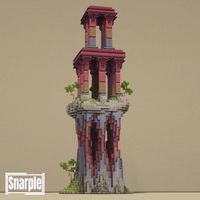 A tower I built recently : Minecraftbuilds