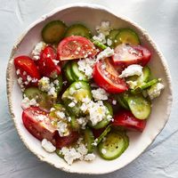 Cucumber, Tomato & Feta Salad