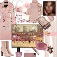 Pink Magical Christmas #theseapearl #pinkchristmas #winterstyle ADD TO COLLECTION SHARE