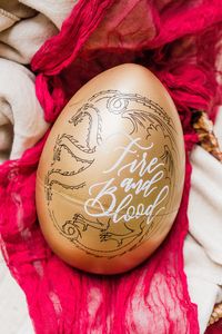 Game of Thrones inspired dragon egg