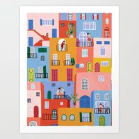 we're all in this together Art Print