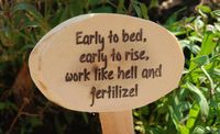 Humorous Garden Signs | Humorous Garden Signs Ideal Gift For The Gardener On Your List