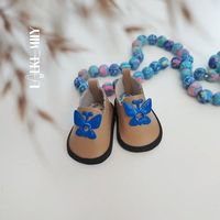 Miniature Boots Handmade Shoes for Heirloom doll Waldorf Doll Shoes Handmade Shoes for textile doll Doll clothing for Paola