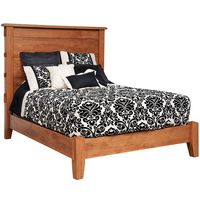 Select the Bungalow Amish Bed, crafted in Mission style with inspired good looks and remarkable woodworking skill! Discover Amish bedroom furniture! Features of the Bungalow Amish Bed include choice of wood species & stains, available in twin, full, queen, king & california king sizes, low footboard, dovetail slat construction. Options include upgraded hardware, underbed drawers with full-extension sidemount slides & choice of hardware, headboard only. Your Bungalow Amish Bed is