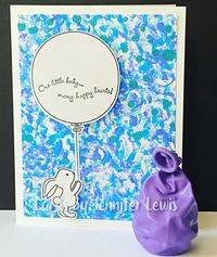 MIX423 Baby Balloons by Jennifrann at Splitcoaststampers