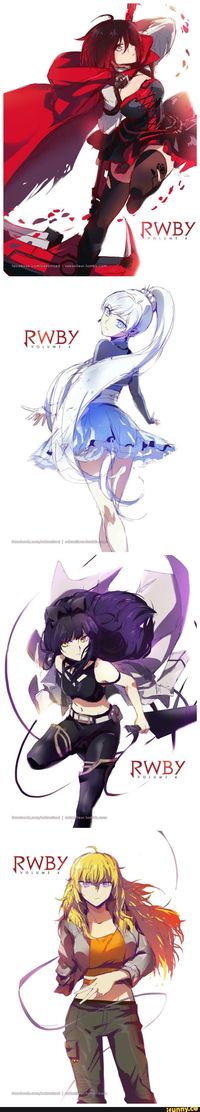 Rwby Season 4 . Zai//^Honestly I dropped it back on Season 3 (Volume 3) But I like this art + Ruby looks so nice!!!