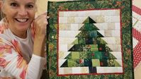 FASTEST LAST MINUTE CHRISTMAS PATCHWORK TREE!! - YouTube