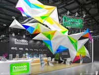 Exhibition stand #tradeshow #exhibitdesign #eventprofs