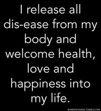 mindofataurus: 2014 is the year of affirmation. Take the time to affirm the aspects of your life you want to attract, develop or transform. I release all dis-ease from my body and welcome health, love and happiness into my life. More affirmations here.