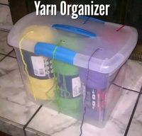 Easy yarn organizer