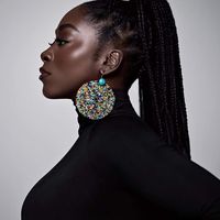 This earrings on King Mali Magic is so HOT!! Modelled by @kingmalimagic Photographer/Creative Director: @mayaguezart Hair: @mshairandhumor | Follow us on #Instagram @ www.instagram.com/zenmagafrica | #ZenMagazine