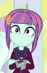 #1438528 - bowtie, clothes, confused, cropped, crossed arms, crystal prep academy uniform, dance magic, equestria girls, looking at you, safe, school uniform, screencap, solo, spoiler:eqg specials, sunny flare - Derpibooru - My Little Pony: Friendship is Magic Imageboard