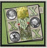 Scrapbooking Layout #memoriesscrapbook