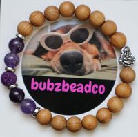 #travel jewelry #yoga #aromatherapy #lavabeads #Calming #Amethyst #buddha #holistic # kid birthday #gift for her
