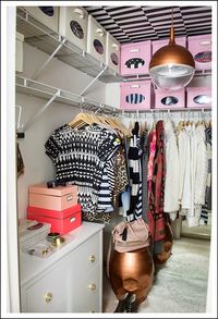 Walk-in Closet Makeover - Cuckoo4Design