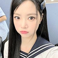 eunchae le sserafim coloring pastel. pastel. am. soft. filter. alight motion.