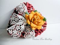 Cristina Fun Quilling: Inimioare impletite
