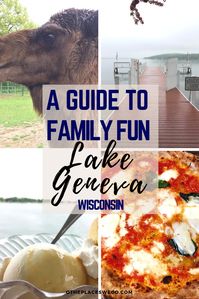 A guide to family fun in Lake Geneva, Wisconsin with ideas for things to do, where to eat, and where to stay.