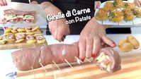 GIRELLE CROCCANTI DI TACCHINO E PATATE AL FORNO - RICETTA FACILE ED ECONOMICA - "Rendere 4 fette di tacchino un piatto ricco e abbondante così sembra impossibile! Eppure è così! Bastano pochi ingredienti semplici per portare in tavola queste girelle di tacchino e patate belle da vedere e buone e saporite da mangiare! Accompagnate da un insalata sono un ottimo piatto unico!". Video di Tutti a Tavola.