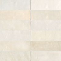 Cloe 2.5" x 8" Wall Tile in Green | Bedrosians Tile & Stone