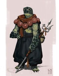ArtStation - Tortle Monk, Steven Yaffe