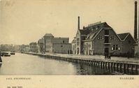 Haarlem 1902 Paul Krugerkade Van Dyk's Beschuitfabriek