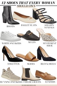The 12 Shoes Every Woman Should Own - MY CHIC OBSESSION