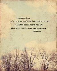 you are divine quote | Divine Love, Charles Spurgeon, Winter Trees, Sky, Neutral Texture ...