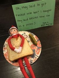Easy Elf on the Shelf Idea 2018