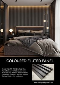 Coloured Slat Wall strip decorative panel which has high-quality acoustic properties. It can be easily applied to walls and ceilings, be it domestic or commercial use. Modern styling personified in every way.