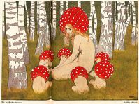 thefugitivesaint: “Edward Okuń (1872-1945), ‘Wo Die Buchen Dämmern’ (Where The Book Dawns), “Jugend”, #45, 1906 Source ”