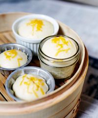 // Filipino steamed cake (puto)
