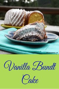 Vanilla Bundt Cake Recipe - A simple, classic bundt cake, full of true vanilla flavor. Moist, rich and perfect with a cup of coffee or tea. #vanillarecipe #vanillacake #vanillabundtcake #vanilla #classiccake via @BooksCooksLooks