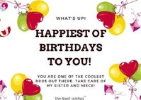happiest of birthday to you brother in law