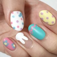 Easter Nail Art designs #pastelnails #nailart #easternails