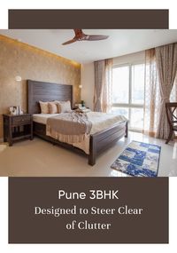 This 3BHK in Pune has been designed by the deft hand of Livspace. Check out this Marvel Brisa home to get inspired.