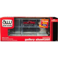 1:64 Scale Interlocking 6 Car Display Case & Free Diecast Mustang 1:64 Scale Diecast Model by Johnny Lightning | Fairfield Collectibles