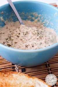 Patê de Atum com Maionese - Para o lanche da tarde com os amigos! #receitas #patê #atum #lanche