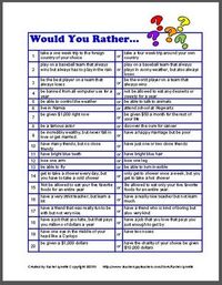 "Would You Rather..." Questions | Fun Get-To-Know-You idea for the first day of school!