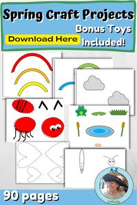Color Cut out Glue to construction paper Insects make for a great opportunity to teach about their body parts! 90 Pages There are two cutting line options, dotted and solid.
