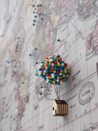 Inspired by Disney's Up, perfect to mark your travels or just keep on your calendar!