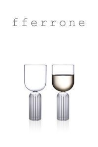 May Collection has interior fluting of its hollow stem, this unique contemporary glassware design channels that natural lightness and expressive freedom of the season. A modern take on stemware and a wink to nostalgia with its vintage touch. Handcrafted without the use of molds by master glassblowers. The borosilicate glass allows for a range of hot and cold applications and is oven, microwave, and dishwasher-safe for everyday use. Design: Felicia Ferrone, 2018 Handcrafted in Czech Republic