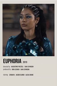 minimal polaroid series poster for euphoria